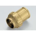 TIEMME - Racor recto H 3462CR 32x1" ISO 7/EN 10226 con O-ring para tubo PE/PEHD/PE-X