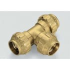 TIEMME - Racor T M 3467CR diámetro 25-25-25 para tubo PE/PEHD/PE-X