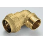 TIEMME - Racor codo 90° M 3464CR diámetro 20x1/2" para tubo PE/PEHD/PEX