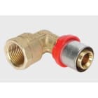TIEMME - Racor codo 90° H 1655 diámetro 18x1/2" para tubo multicapa