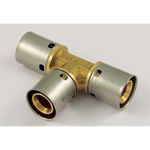 TIEMME - Racor T 1707 diámetro 32-32-32 espesor 2,9 y 3,0 para tubo PE-X