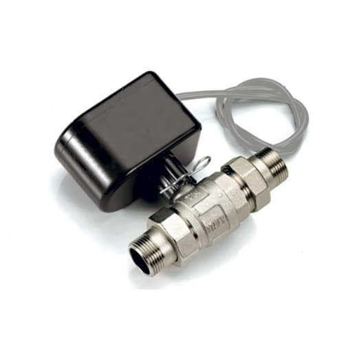 TIEMME - Válvula de esfera motorizada 2133 2 vías M-M 3/4" 230VAC para colectores