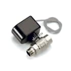 TIEMME - Válvula de esfera motorizada 2138 2 vías conexiones M-H 1.1/4" 230VAC
