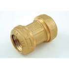 TIEMME - Racor recto doble 3461W diámetro 40-40 CT para tubo PE/PEHD/PE-X