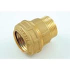 TIEMME - Racor recto M 3460W diámetro 63x2" ISO228 CT para tubo PE/PEHD/PE-X