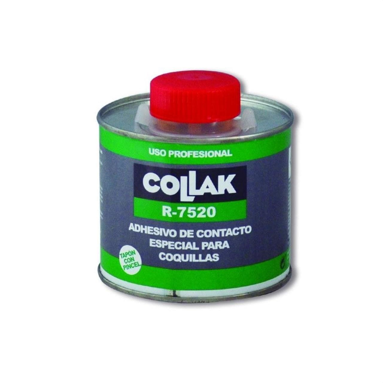 COLLAK - Adhesivo contacto R-7520 coquilla tapón pincel 500ml