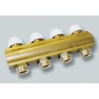 TIEMME - Colector de barra 3039 1" 11 salidas 3/4" (18) con llave de corte