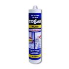 COLLAK - Silicona ácida PLUS negro 280ml