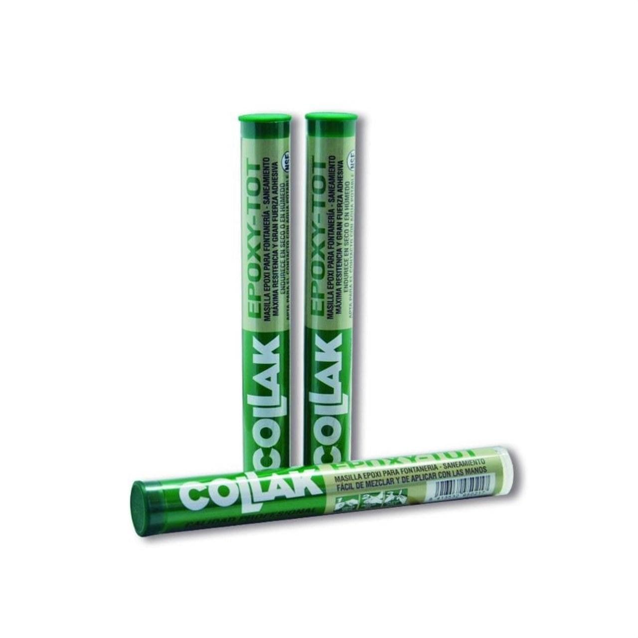 COLLAK - Masilla EPOXY-TOT 114g para fontanería