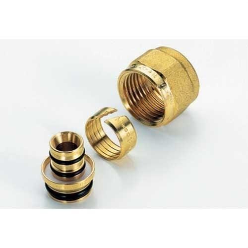 TIEMME - Adaptador 1636 diámetro 16mm 2,0 para conexiones 3/4" (18) Eurocono para tubo multicapa