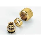 TIEMME - Adaptador 1636 diámetro 16mm 2,0 para conexiones 3/4" (18) Eurocono para tubo multicapa