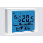 TIEMME - Cronotermostato electrónico ambiente táctil 9580 con programación semanal