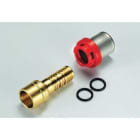 TIEMME - Racor reducción 1674 diámetro 16x2-15mm para tubo multicapa y tubo de cobre soldado