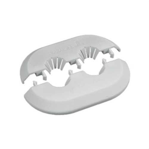 TIEMME - Embellecedor universal doble 3342 diámetro 10-18mm