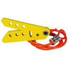 BRADY - SAFETY LOCK & TAG CARRIER - YELLOW SAFETY LOCK & T