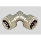 TIEMME - Racor codo 90° doble 1603 diámetro 16x16mm espesor 2mm para tubo multicapa