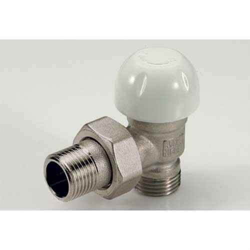 TIEMME - Detentor de escuadra 3331 1/2" conexiones 1/2" (16) niquelado