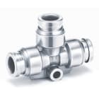 SMC - KQG2T08-00 RACOR INOX. T TUBO Ø8