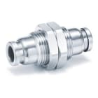 SMC - SMC KQG2E10-00 RACOR PASAMUROS T10-T10 INOX