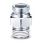 SMC - KQG2H10-04S RACOR INOX. RECTO MACHO HEXAGONAL  Ø10 RC 1/2