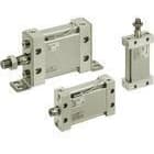 SMC - MDUB25-100DZ M(D)U CILINDRO EXTRAPLANO, VÁSTAGO SIMPLE    DETEC MAGNET.