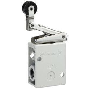 SMC - VM230-F02-34BA VALV. MEC. 3/2 SELECTOR NEGRO 1/4
