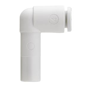 SMC - KQ2L08-10A KQ2L RACOR CONEXINSTANT BLANCO CODO ORIENTABLE CLAVIJATUBO REDUCCIÓN/TUBOTUBO