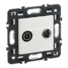 LEGRAND - Base TV/R-SAT intermedia Valena Next - 14 dB - 2400 MHz - Blanco
