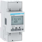 HAGER - Contador de energía 1F direct 80A 2M S0 MID
