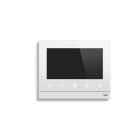 NIESSEN - Monitor color 7" manos libres blanco
