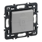 LEGRAND - Interruptor para persianas Valena Next - 6A - con enclavamiento mecánico - Aluminio