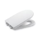 ROCA - Asiento+tapa lacado amortiguador HAPPENING blanco