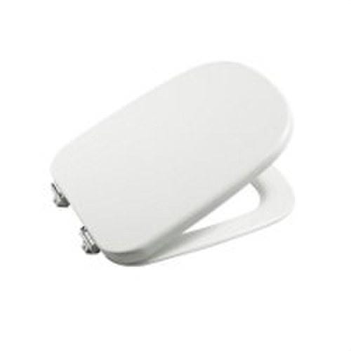 ROCA - Asiento+tapa lacado amortiguado FRONTALIS edelweiss