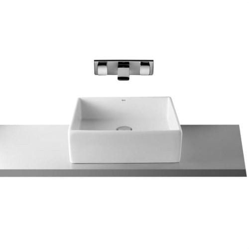 ROCA - Lavabo mural SOFIA juego fijación 460x410 blanco
