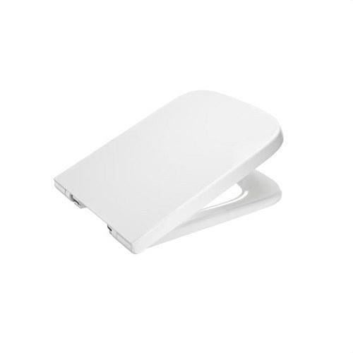 ROCA - Asiento con tapa lacado bisagras extraíble blanco