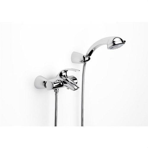 ROCA - Mezclador exterior baño-ducha M2-N con inversor automático cromo