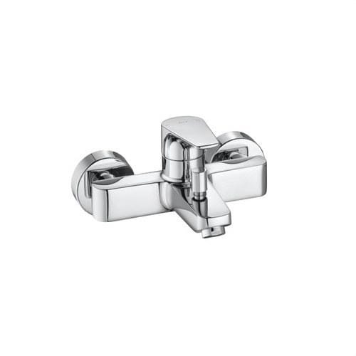 ROCA - Mezclador exterior para baño-ducha ATLAS con inversor automático+retención cromo