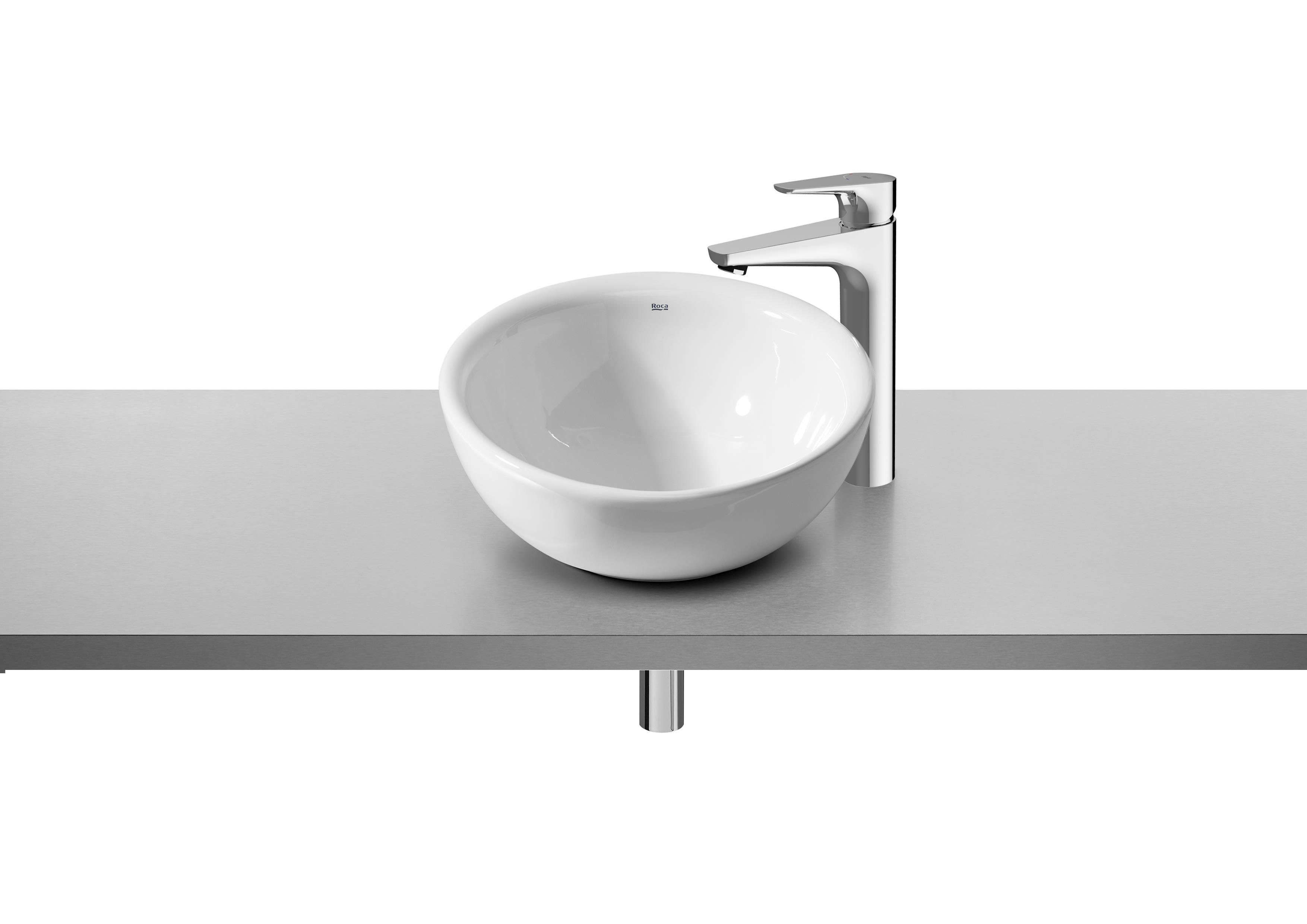 ROCA - Lavabo sobre encimera circular 420mm BOL blanco