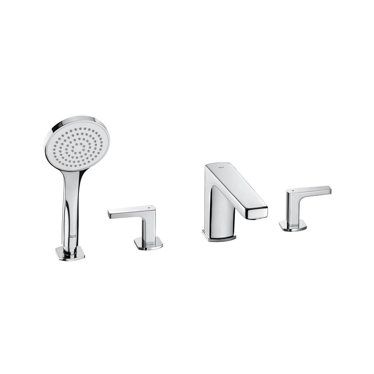 ROCA - Monomando combinación para bañera L90 cromo