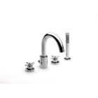 ROCA - Grifería mezclador repisa baño LOFT cromo