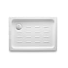 ROCA - Plato ducha EASY-STA 1000x700 con desagüe blanco