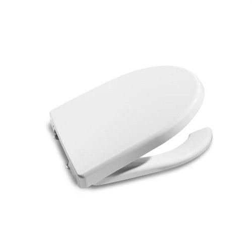 ROCA - Asiento ACCESS con tapa aro abierto blanco
