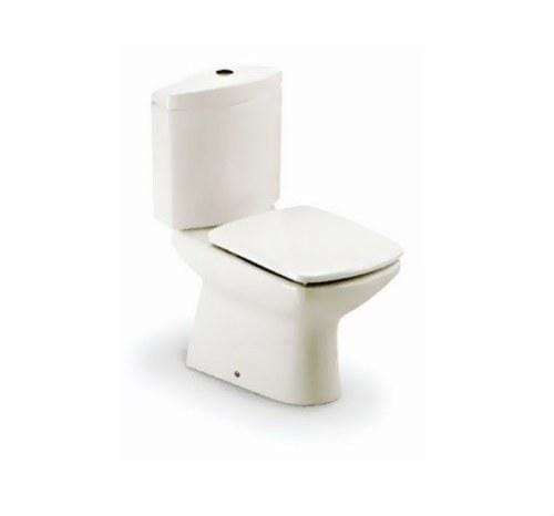 ROCA - Asiento+tapa lacados para inodoro SIDNEY blanco
