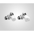 BAXI - Llave y detentor Estela escuadra 1/2"-15