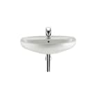 ROCA - Lavabo 560x460 con juego anclaje VICTORIA blanco