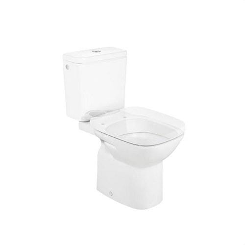 ROCA - Inodoro DEBBA tanque bajo salida horizontal blanco