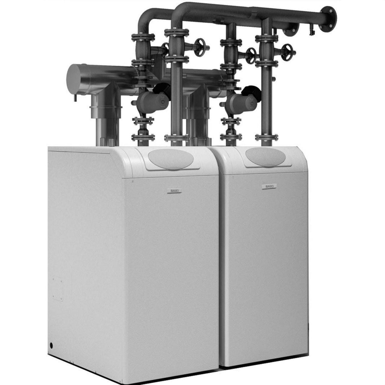 BAXI - Conjunto caldera EuroCondens SGB 2x300E 588kW