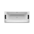 ROCA - Bañera LUN-PLUS 180x80 antideslizante blanco