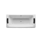 ROCA - Bañera LUN-PLUS 170x75 antideslizante blanco