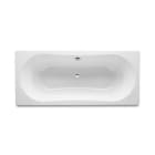 ROCA - Bañera DUO PLUS 180x80 fondo antideslizante blanco
